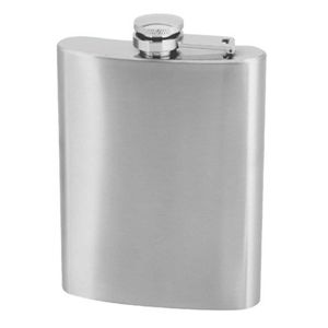 Porta Bebida Cantil 210ml em Aço Inox UniHome