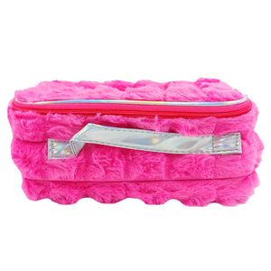 Nécessaire de Pelúcia C/ Alça 22x13,5cm em Poliéster Interponte