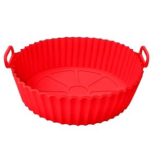 Forma Redonda P/ Air Fryer 22x6,5cm cm Em Silicone UniHome