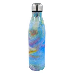 Garrafa Térmica Estampada 480ml em Aço Inox Golden Rio