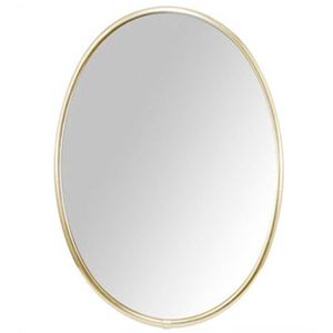 Espelho Decorativo Oval 59,5x39cm em Vidro FWB