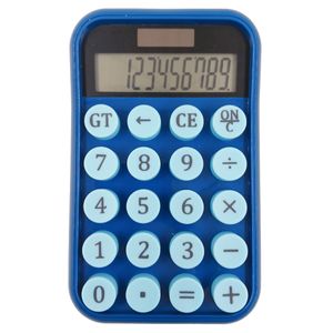 Calculadora 10 Dígitos 16x9,5cm em Plástico Lila Cosméticos