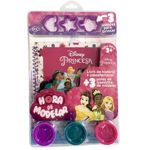 Livro Infantil Hora de Modelar Princesas 19cm em Papel DCL Editora