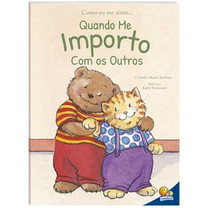 Livro Infantil Como Eu Me Sinto 27x20cm em Papel Todo Livro