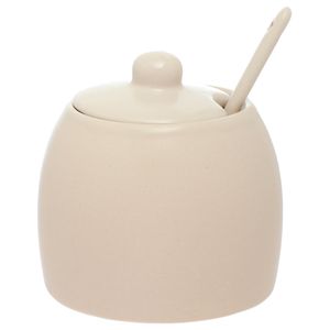 Açucareiro Sarah C/ Colher 380ml Em Cerâmica Hauskraft