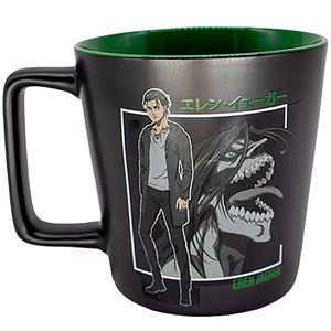 Caneca Buck Eren Tatakae 400ml em Cerâmica Zona Criativa