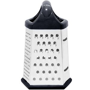 Ralador Multiuso C/ 6 Faces 19,5cm em Aço Inox Livon