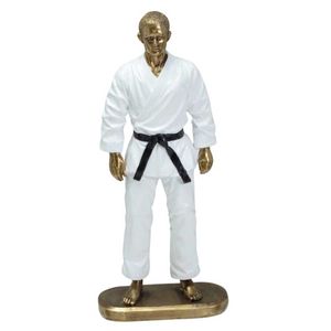 Homem Lutador Decorativo 25cm em Resina Mabruk