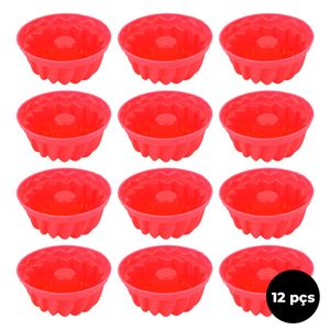 Jogo de Forma 12 Peças em Silicone Top Útil