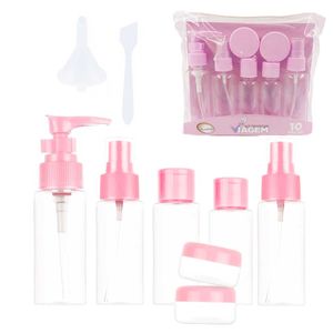 Kit P/ Viagem 10 Peças 19x15cm em Plástico Interponte