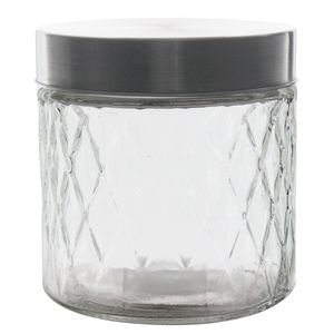 Pote Diamond Redondo 750ml em Vidro Original