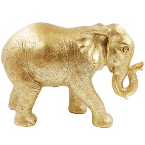 Elefante Decorativo 19,5cm em Resina Brascontinental