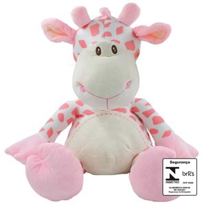 Girafa de Pelúcia 36cm em Poliéster Fizzy