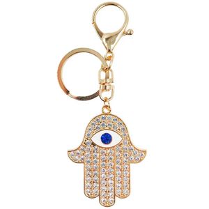 Chaveiro Mão de Fátima 11cm em Metal Youbai