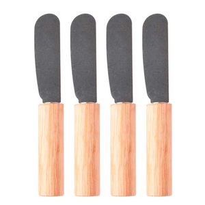 Kit Espátulas 4 Peças 11cm em Metal Livon