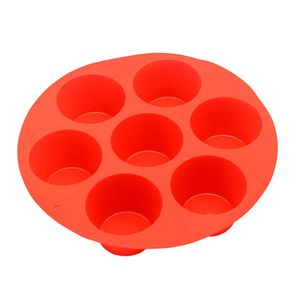 Forma P/ Bolo 7 Compartimentos 17,5cm em Silicone Livon