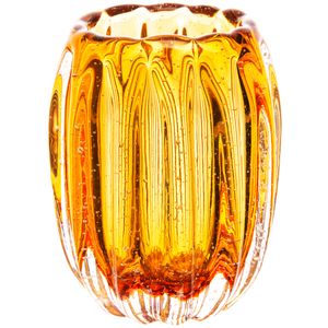 Vaso Italy Decorativo 12x8cm em Vidro Wolff