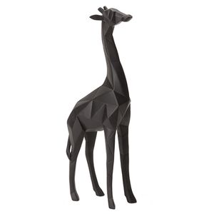 Girafa Geométrica Decorativa 30cm em Resina Mart/Moas