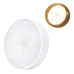 Luminária C/ Sensor De Presença 9cm Em Plástico Livon