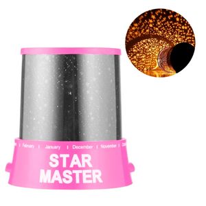 Projetor Rotativo Star Master Decorativo LED 11,5x11cm em Plástico Charti
