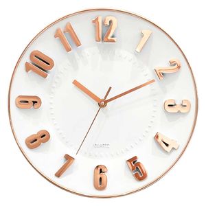 Relógio de Parede Analógico 28cm em Plástico Livon