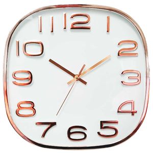 Relógio de Parede Decorativo 30cm em Plástico Livon