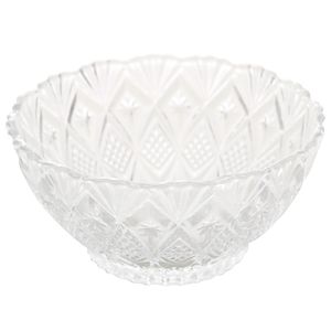 Bowl King 10x4,5cm em Vidro Lyor