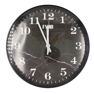Relógio Decorativo 29,5cm em Plástico FWB