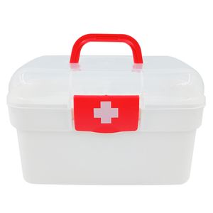 Maleta Organizadora de Primeiros Socorros 21x14cm em Plástico Casita