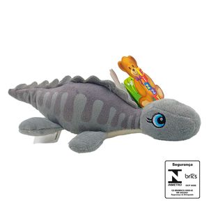 Dinossauro de Pelúcia 20cm em Poliéster Fizzy