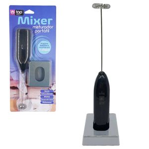 Mixer Misturador Portátil 20cm em Aço Inox Top Útil