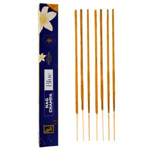 Incenso Blue Nag Champa C/ 7 Varetas Kashimir