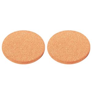 Porta Copos Redondo 2 Peças 10cm em Cortiça Clink