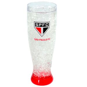 Copo C/ Gel Térmico Tema: São Paulo 450ml em Plástico Mileno Mileno Com