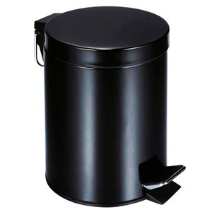 Lixeira Redondo C/ Pedal 5L em Aço Inox Wellmix
