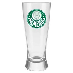 Copo Palmeiras 300ml em Vidro ALLMIX