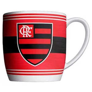Caneca Flamengo 360ml em Porcelana Allmix