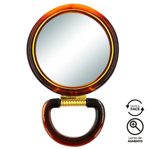 Espelho de Mesa Redondo 11,5cm em Vidro Megagift