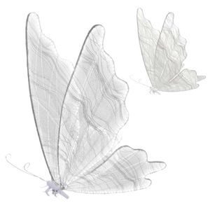 Borboleta Decorativa Led 100cm 220V em Metal Mabruk