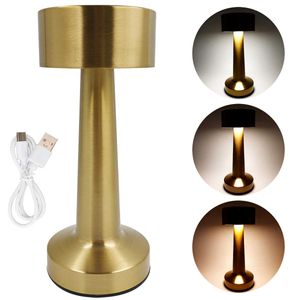 Luminária Touch Lamp Decorativa 20cm em Metal BM36