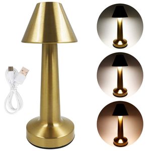 Luminária Touch Lamp Decorativa 24cm em Metal BM36