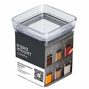 Mini Pote Hermético 180ml em Plástico Paramount Plásticos