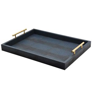 Bandeja Decorativa 48x35x7,5cm em MDF Paramount Plásticos