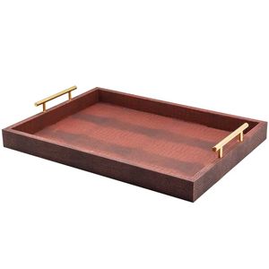 Bandeja Decorativa 48x35x7,5cm em MDF Paramount Plásticos