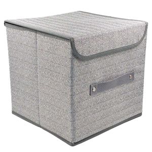 Caixa Organizadora C/ Tampa 25x25cm em TNT Fratelli
