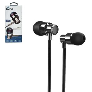 Fone de Ouvido Estéreo C/ Microfone em Plástico Livon