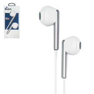 Fone de Ouvido Estéreo C/ Microfone em Plástico Livon