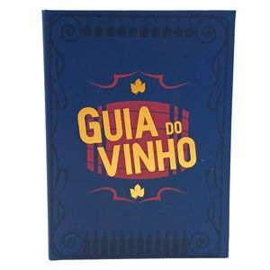 Kit Vinho Formato de Livro 2 Peças em Metal World Classic