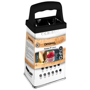 Ralador C/ 4 Faces 18cm em Aço Inox Original Line