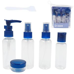 Kit Viagem 5 Peças em Plástico Livon